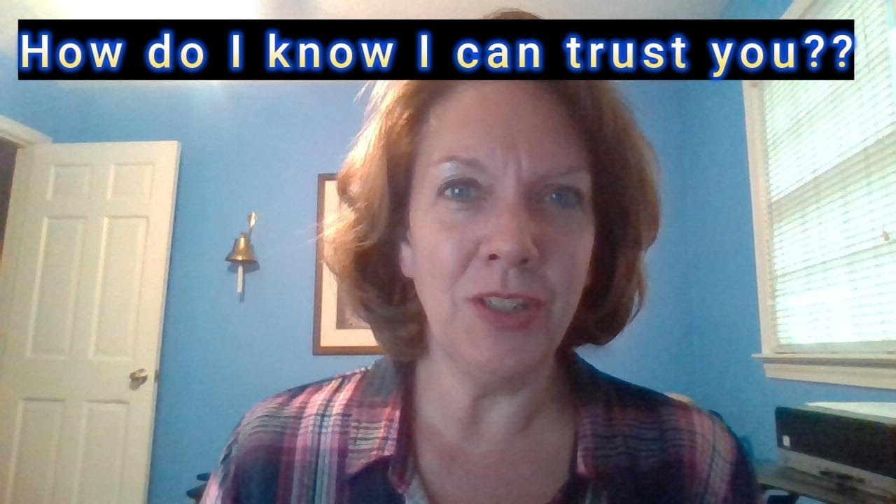 How do I know I can trust you - YouTube
