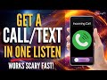 Get a Text/Call from Them INSTANTLY in 1 Listen | WORKS SCARY FAST!