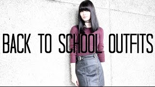 5 Alternative Back To School Outfits | Liv Loren