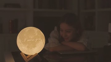 Personalised Moon Lamp Review [WOW! ]