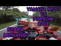 Yamaha mt07 2018 vs ferrari 458 vs porsche gt3 rs