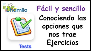 #40 Las opciones que nos trae Ejercicios para los alumnos en Chamilo 2024