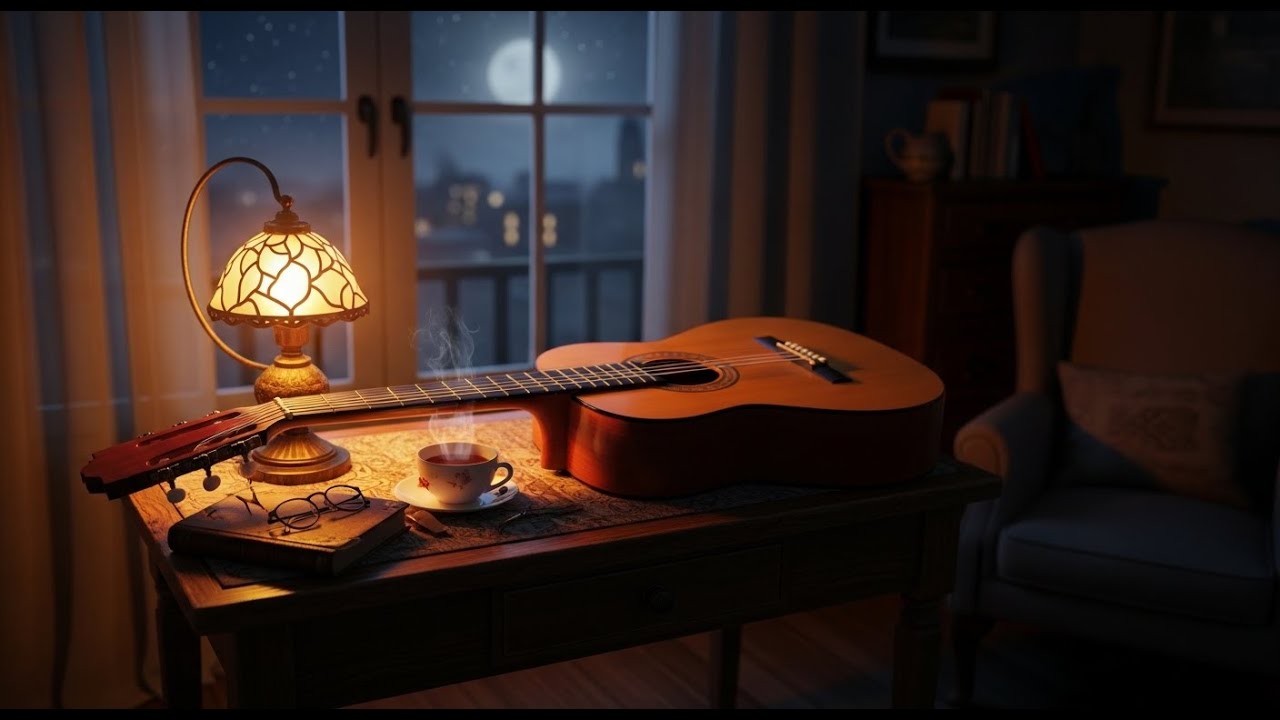Libera tensiones profundas: Late Night Spanish Guitar ✦ Guitarra Española Emocional Nocturna