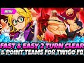 *FAST &amp; EASY 2 TURN GUIDE!* BEST TEAMS FOR HIGH SCORE &amp; AUTO FARM! FINAL BOSS TWIGO (7DS Grand Cross