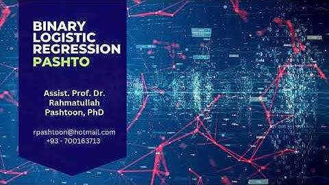 Binary Logistic Regression in SPSS in Pashto