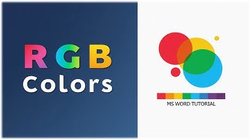 Professional Designers Use This! RGB Color Setup in MS Word Explained