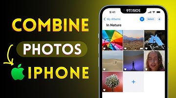 How to Combine Images on iPhone without Any third-party Apps!