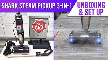 Shark Steam Pickup 3-in-1 Steam Mop SD201 UNBOXING & SET UP
