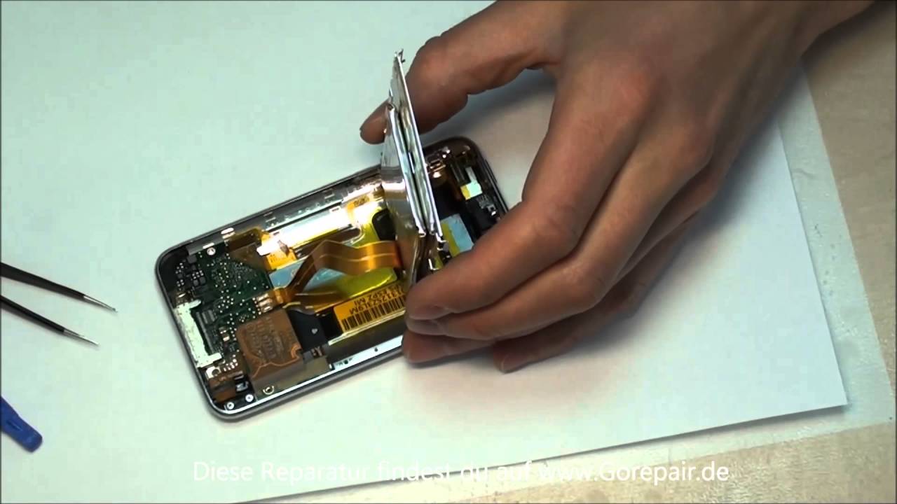 GOREPAIR.DE Apple iPod Touch 3G A1318 Akku Austausch Akku wechsel Reparatur  battery disassembly - YouTube