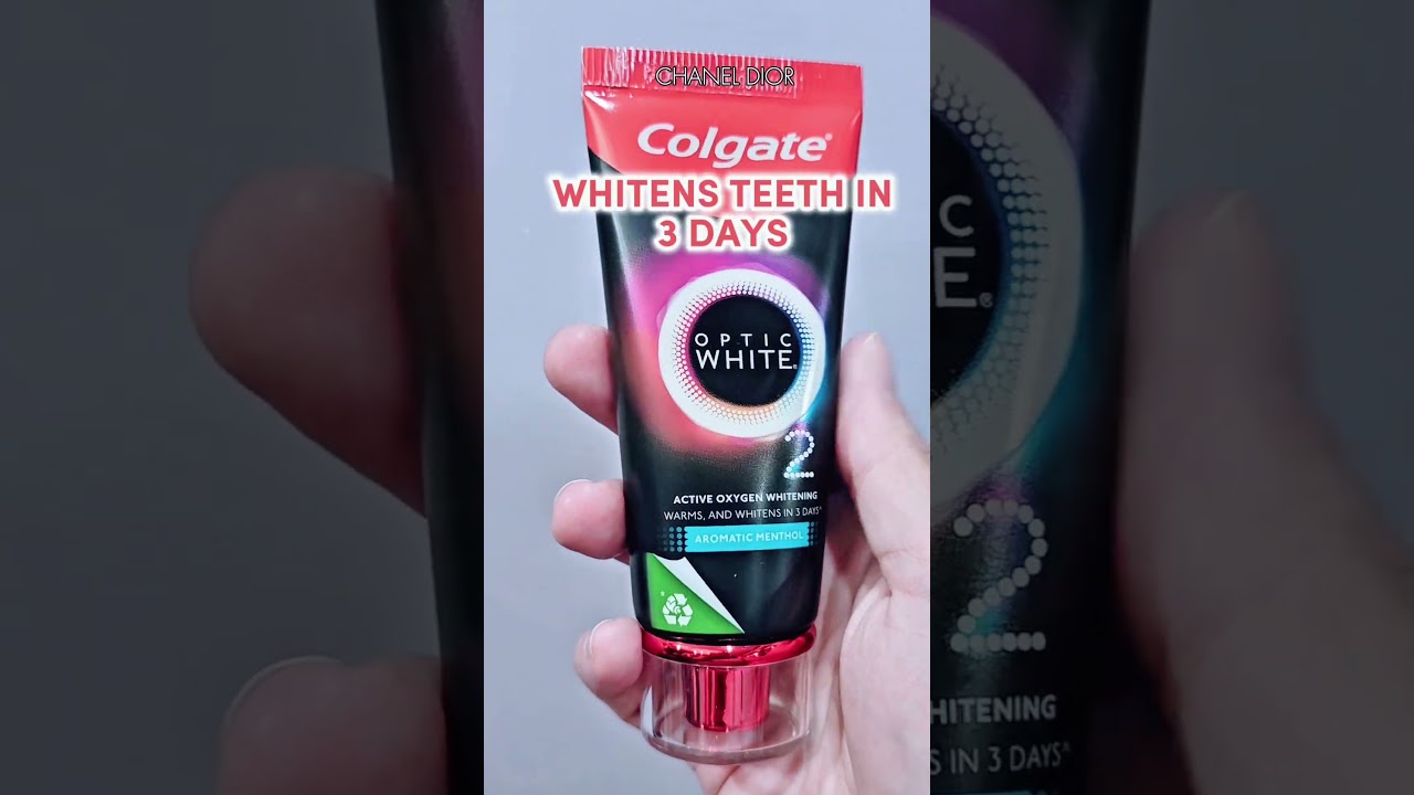 COLGATE OPTIC WHITE 02 EFFECTIVELY WHITENS TEETH IN 3 DAYS