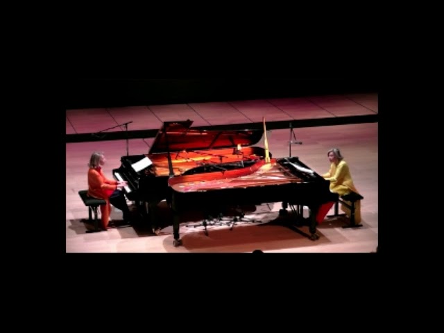 Nougaro /Datin - Le jazz et la java-arrgt pour 2 pianos  : Florence & Isabelle Lafitte, pianos