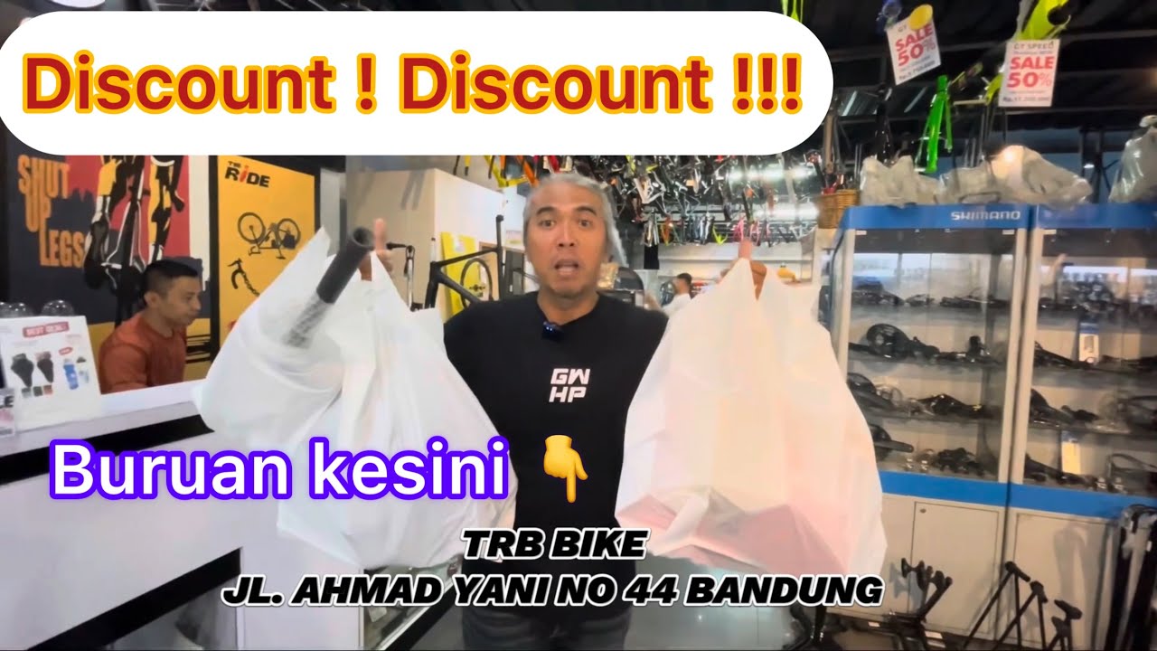 BANJIR DISKON! Sepeda murah & Lengkap Cuma di TRB Bike
