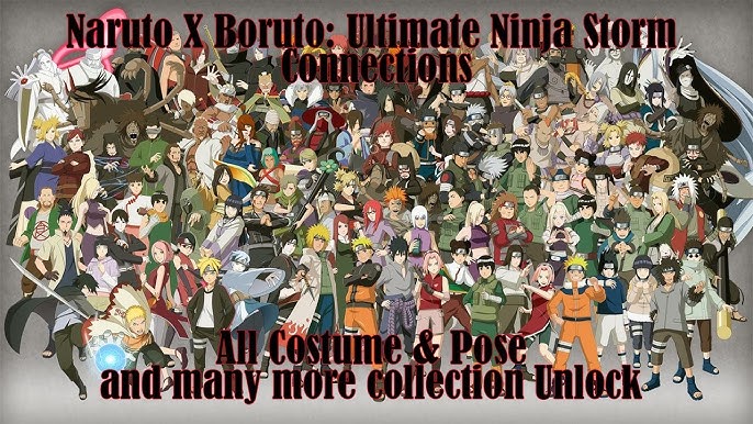 Novo trailer dublado de Naruto x Boruto: Ultimate Ninja Storm Connections  destaca os personagens jogáveis