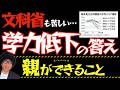 学力低下の本当の原因が判明!スマホでもコロナでもなかった…