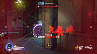 Overwatch - KennyLoggins' Mei Sextuple Kill (Widowmaker PoV)