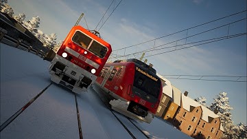 Train Sim World 6 Flip flop scenario in DB BR 430 & 143 (sorry for audio and lag)