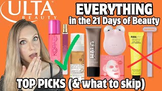 Ulta 21 Days of Beauty: I sorted everything so you dont have to