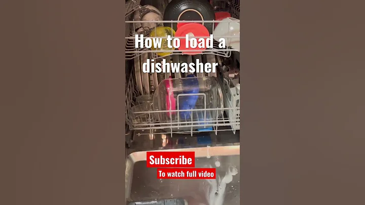 How to load the dishwasher