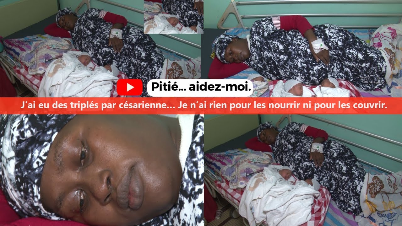 J’ai eu des triplés par césarienne… awma dara louma lén dioh Dimbali lénma thi couche ak mbéw
