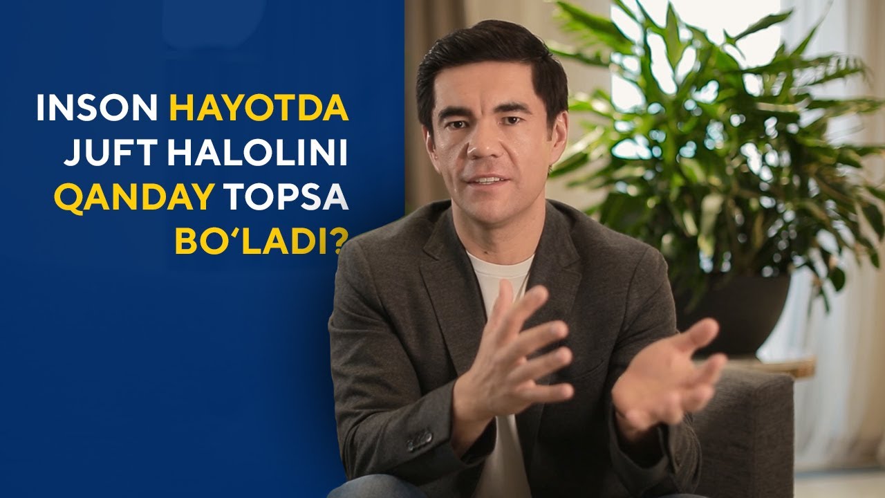 INSON HAYOTDA O'Z JUFT HALOLINI QANDAY TOPADI? | Murad Nazarov