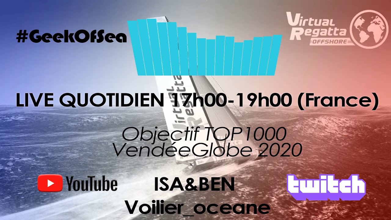 🔴 Jour 33 [Virtual Regatta & Vendée Globe] Météo - Routage - Stratégie Quotidien ⛵