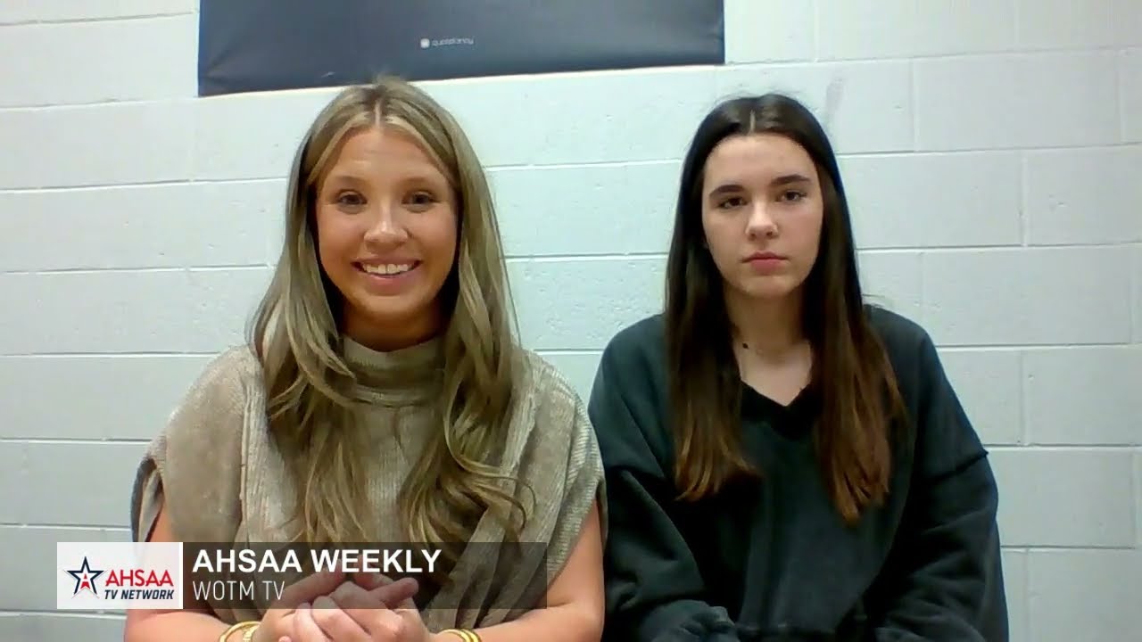 Leah Childress & Coach Emily Logan from Priceville High School join AHSAA TV Weekly