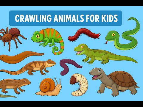 Creepy Crawly Creatures: An English Guide to the Weirdest Wildlife