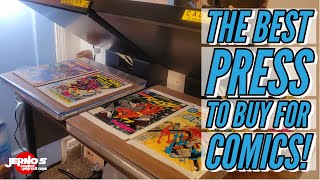 The Best Press to Buy for Pressing Comics / Plus Important Pressing Tips to Know!