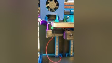 Voron V0.1 with nozzle Z switch running Auto Z offset calibration.