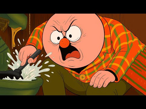 A cartoon about the soul, burnout, and a vile person? Throat Notes [short]