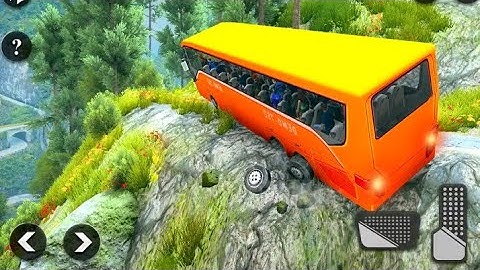 Offroad Bus Driving Simulator - Mountain Bus Driver Games - Android Gameplay # 1
