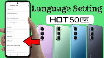 How To Change Language in infinix hot 50 5g/infinix hot 50 Language setting/bhasha kaise change kare