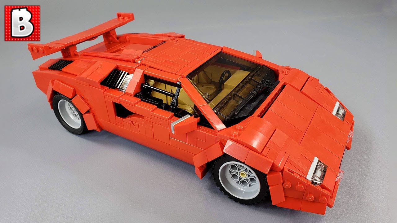 LEGO Lamborghini Countach 5000 Quattrovalvole