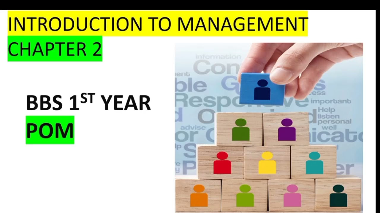 🎓 BBS 1st Year | Principles of Management – Chapter 2: Introduction to Management