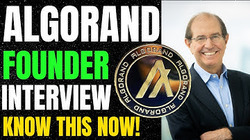 INTERVIEW MET DE OPRICHTER VAN ALGORAND | TOP 10 MOMENTEN (DeFi ZAL EXPLODEREN)