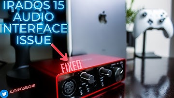 WARNING IpadOS 15 Issue - Focusrite Scarlett Audio Interface Not working (FIXED)