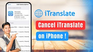 How to Cancel iTranslate on iPhone !