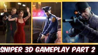 Sniper 3D Assassin Shoot to kill Gameplay (android, iOS) - Part 2 screenshot 5