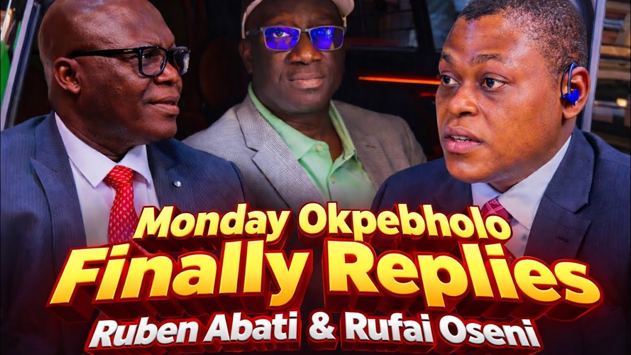 Gov. Monday Okpebholo Replies to Ruben Abati and Oseni Ruffai Will Blow your Mind 