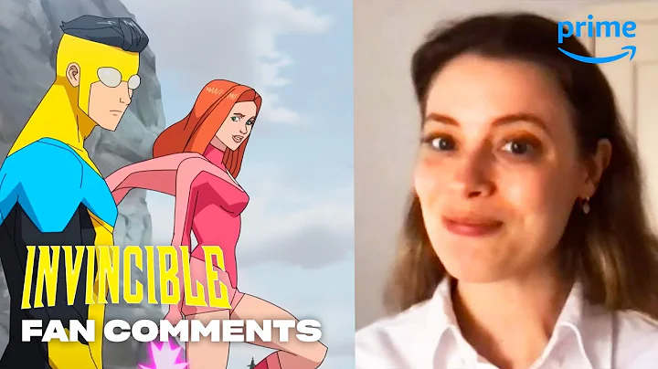 Gillian Jacobs and Robert Kirkman of Invincible Re...