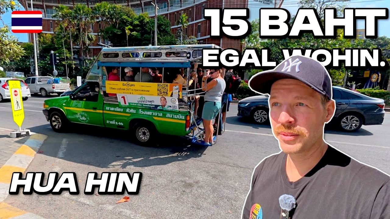 10 Tage Hua Hin – 15 Baht Bus, Unterkunft & was ich gelernt habe.