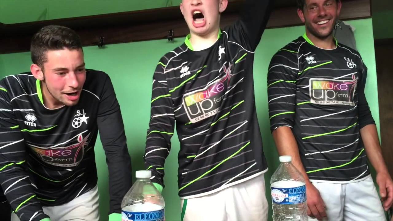 vestiaire de l'ES Langolen