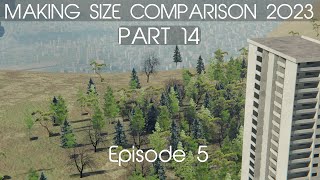 Making Part 14 of Size Comparison 2023 - Episode 5