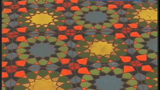 Exposición de azulejos nazaríes según una técnica del califato de los Omeya