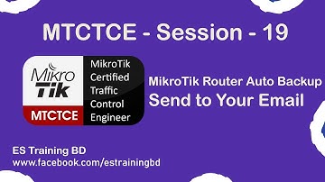 MTCTCE | How to Configure MikroTik Automatically E-mail Backup System | Send E-mail From Mikrotik