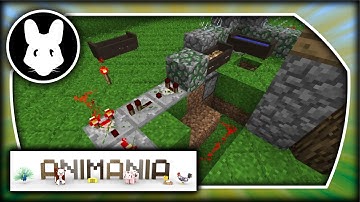 Animania: Trough Automation! Bit-by-Bit for Minecraft 1.11.2!