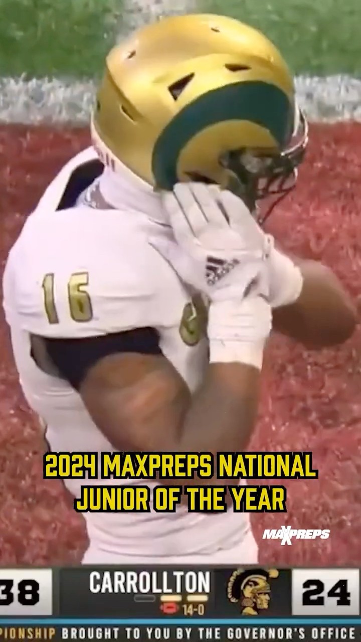 Tyler Atkinson is the 2024 MaxPreps National Junior High School Football POY ? ? #shorts