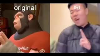 Download lagu chinese monkeys singing vs IRL