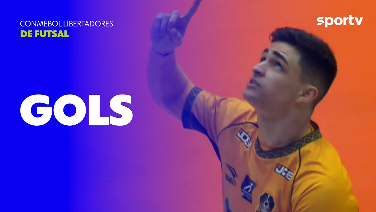 MAGNUS FUTSAL 4 x 0 CENTAURUS | GOLS | CONMEBOL LIBERTADORES FUTSAL | sportv