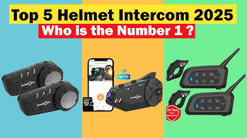 Best Motorcycle Bluetooth Headsets 2025 - Best Helmet Communicators & Intercom Systems Review